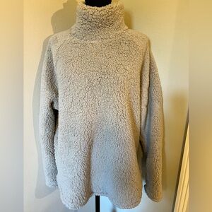 32 Degrees Double Side Plush Sherpa Mock Neck-New
